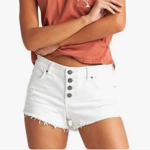 Billabong Pants - Billabong light wash Jean shorts